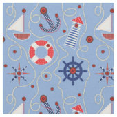 Patchwork Nautisch ontwerp Stof (Close Up)