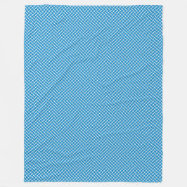 Patchwork Nicaragua vlag patroon Fleece Deken