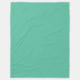 Patchwork Nigeria Vlag Patroon Fleece Deken