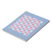 Patchwork Notitieblok of Jotter, Pinks, Blues (Linkerzijde)