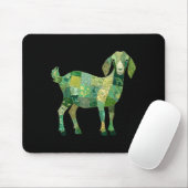 Patchwork Nubische melkgeit Muismat (Met muis)