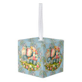 Patchwork Olifant Bloemrijke Weide Charme Decoratie (Achter hoekig)