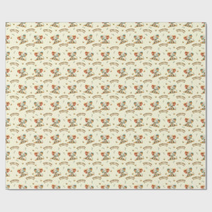 Patchwork Olifant “Sterk Groeiend Cadeaupapier