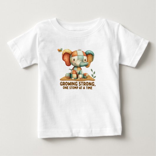Patchwork Olifant “Sterker worden” (Voorkant)
