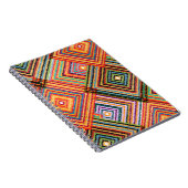 Patchwork ontwerp met Aztec Squares. Notitieboek (Rechterzijde)