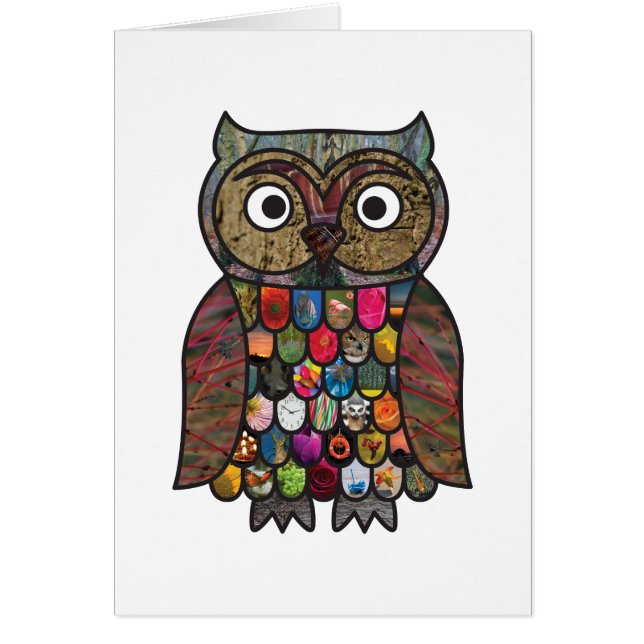 Patchwork Owl (Voorkant)