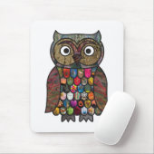 Patchwork Owl Muismat (Met muis)