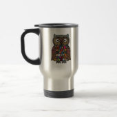 Patchwork Owl Travel Mug Reisbeker (Links)
