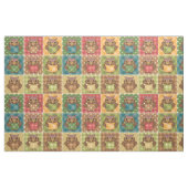 Patchwork Owls Stof (Yard (91,4 cm))