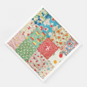 patchwork-papier Napkins Servetten (Hoek)