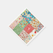 patchwork-papier Napkins Servetten (Hoek)