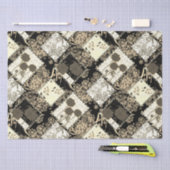 Patchwork patchwork quilt handgemaakte folk ethno  tissuepapier (Craft)