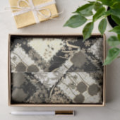 Patchwork patchwork quilt handgemaakte folk ethno  tissuepapier (Geschenk)