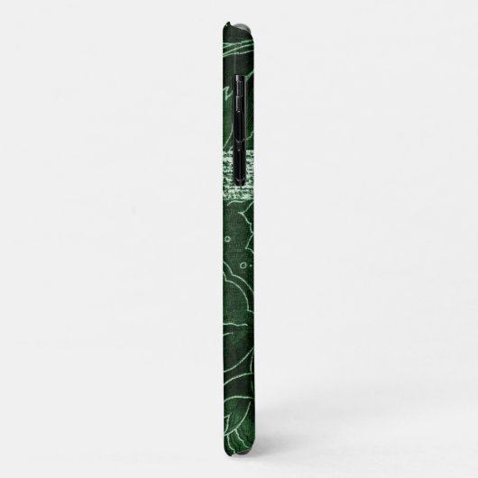 Patchwork Patroon, Patchwork Background, Green Case-Mate iPhone Case (Achterkant/links)