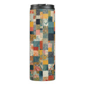  patchwork-patroon thermosbeker (Achterkant)