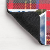 Patchwork-patroon van Uniepapier Muismat (Hoek)