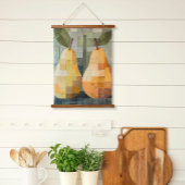 Patchwork Pears Tapestry Scroll Art Hangend Wandkleed