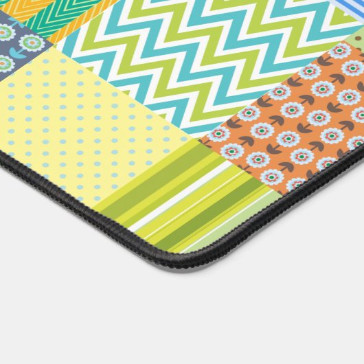 Patchwork personaliseren bureaumat (Hoek)