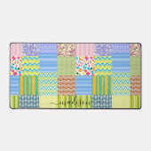 Patchwork personaliseren bureaumat (Voorkant)