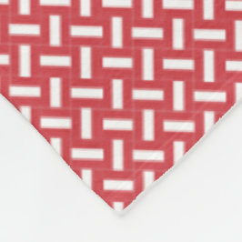 Patchwork Peru Vlag Patroon Fleece Deken