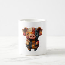 Patchwork Pig Mok