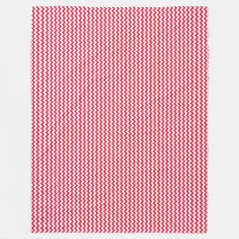 Patchwork Polen Vlag Patroon Fleece Deken