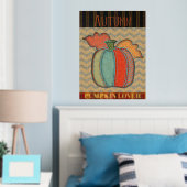 Patchwork Pompoen Lover Herfst Folie Afdrukken (Insitu (Slaapkamer))