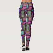 Patchwork poppenkostuum Leggings (Achterkant)