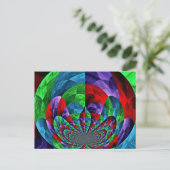 PATCHWORK POSTCARD BRIEFKAART (Staand voorkant)