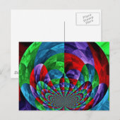 PATCHWORK POSTCARD BRIEFKAART (Voorkant / Achterkant)