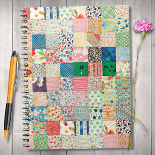  Patchwork Print Quilt Notitieboek