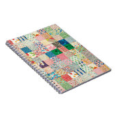  Patchwork Print Quilt Notitieboek (Rechterzijde)