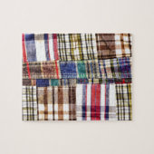 Patchwork Pset / Tartan Legpuzzel (Horizontaal)