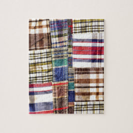 Patchwork Pset / Tartan Legpuzzel