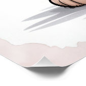 Patchwork Puppy | Floral Stitched Plush Art Perfect Poster (Hoek)