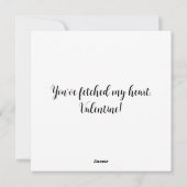 Patchwork Puppy Valentijn Feestdagenkaart (Achterkant)