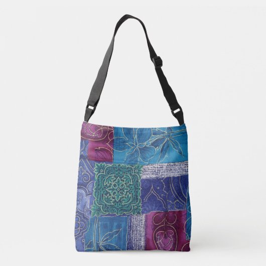 PatchWork Purse Crossbody Tas (Achterkant)