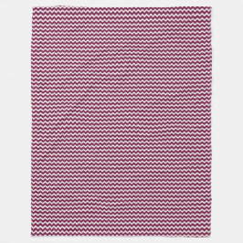 Patchwork Qatar Vlag Patroon Fleece Deken