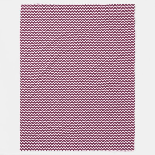 Patchwork Qatar Vlag Patroon Fleece Deken (Voorkant)