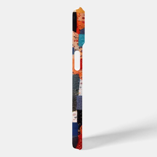 Patchwork Quilt Abstract Patroon Case-Mate iPhone Case (Achterkant / Rechts)