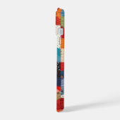 Patchwork Quilt Abstract Patroon iPhone 15 Case (Linkerkant)