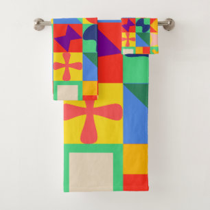Patchwork Quilt Bad Handdoek