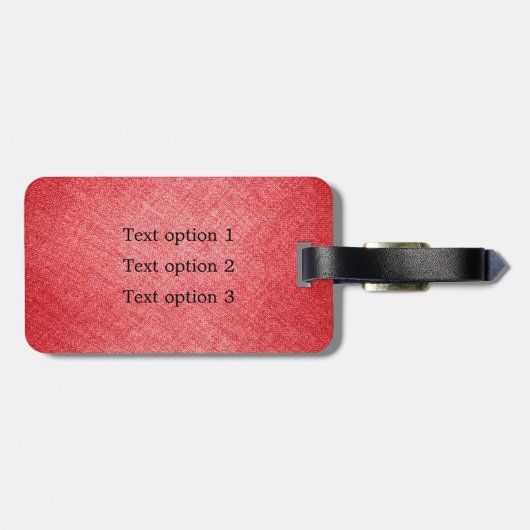 patchwork Quilt Bagagelabel (Achterkant horizontaal)