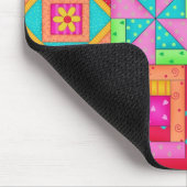 Patchwork Quilt Blocks Mousepad Muismat (Hoek)