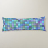 Patchwork Quilt body pillow Lichaamskussen (Achterkant)