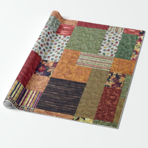 Patchwork Quilt Cadeaupapier