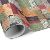patchwork quilt cadeaupapier (Rol Hoek)