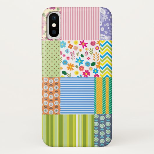 Patchwork Quilt Case-Mate iPhone Case (Achterkant)