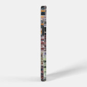 Patchwork Quilt Collage Naadloze Print. iPhone Hoesje (Rechterkant)