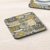 Patchwork Quilt Cork Onderzetter (Linkerzijde)